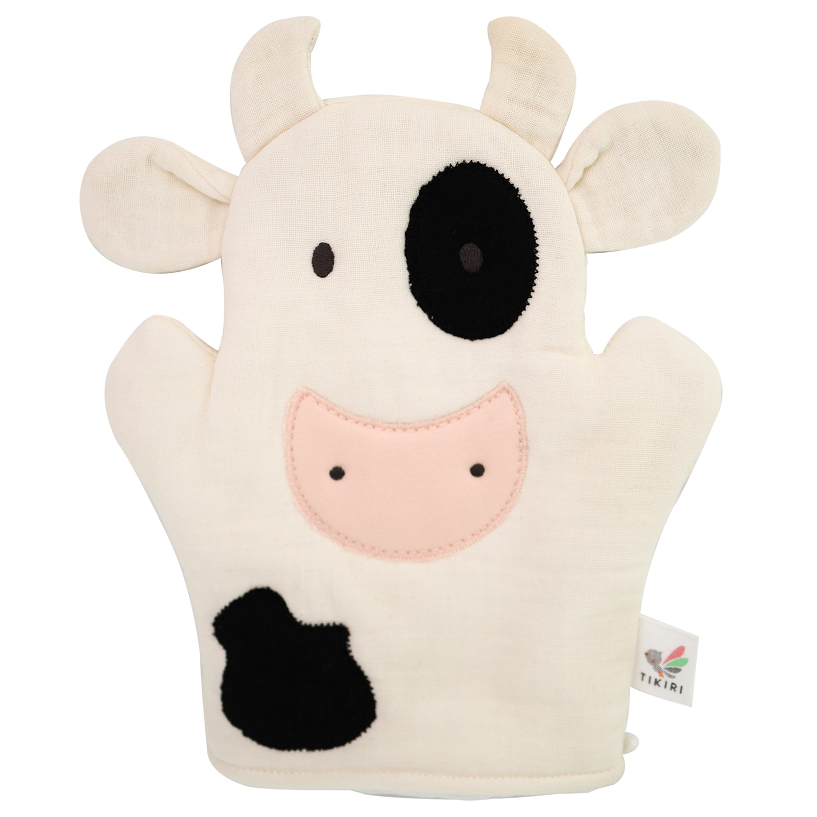 Farm Bath Mitt - Cow Tikiri Toys   