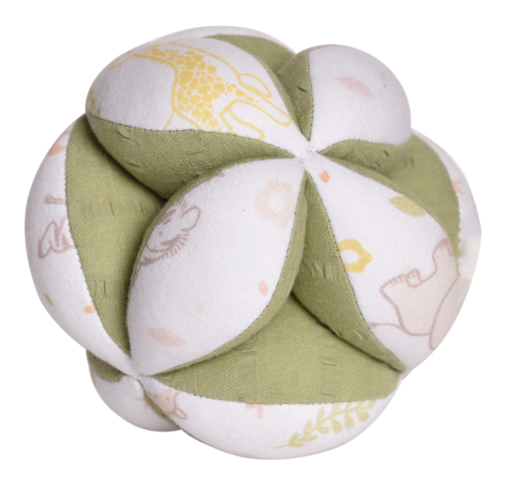 Safari Organic Clutch Ball With Rattle Tikiri Toys   