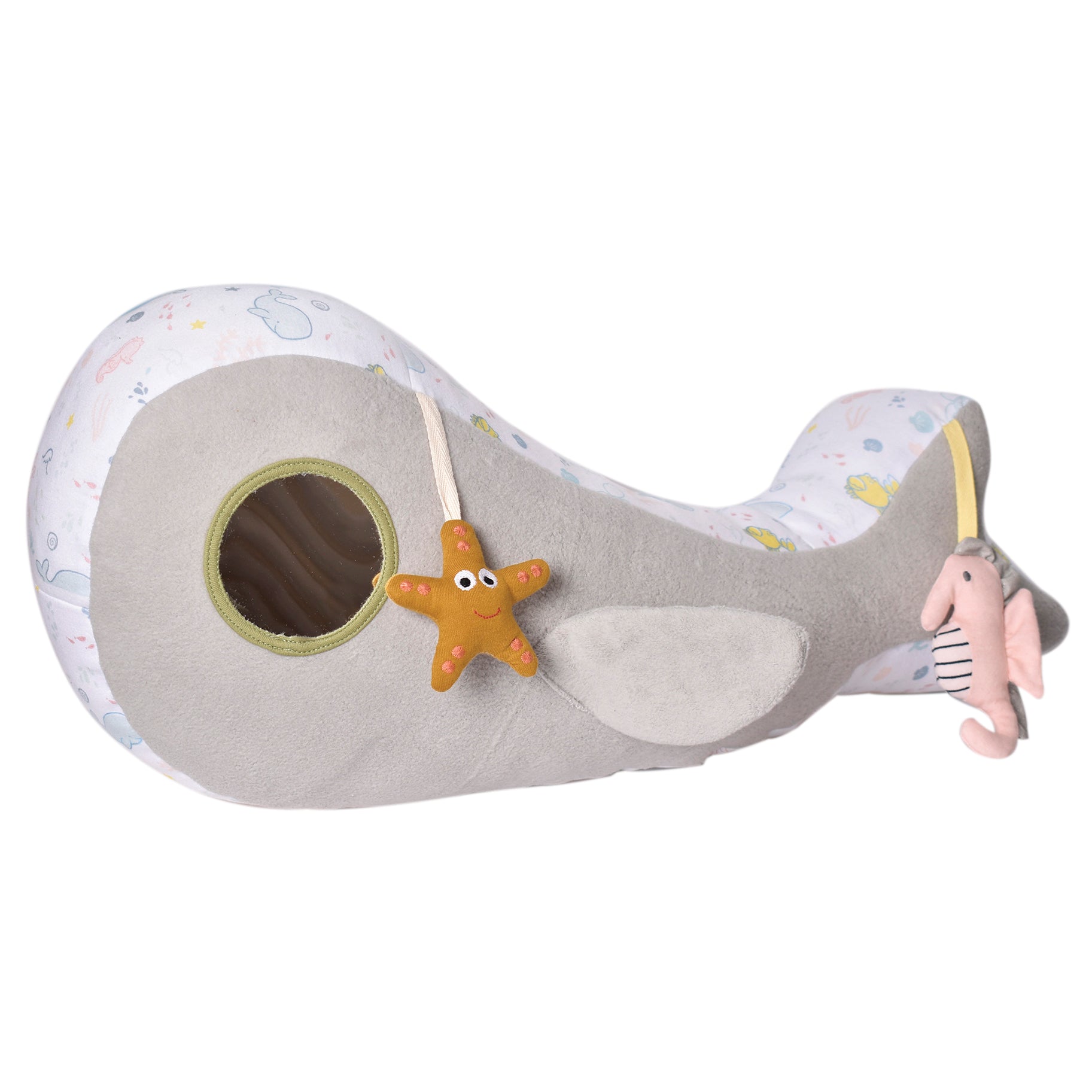 Tummy Time Ocean Buddy Whale Tikiri Toys   