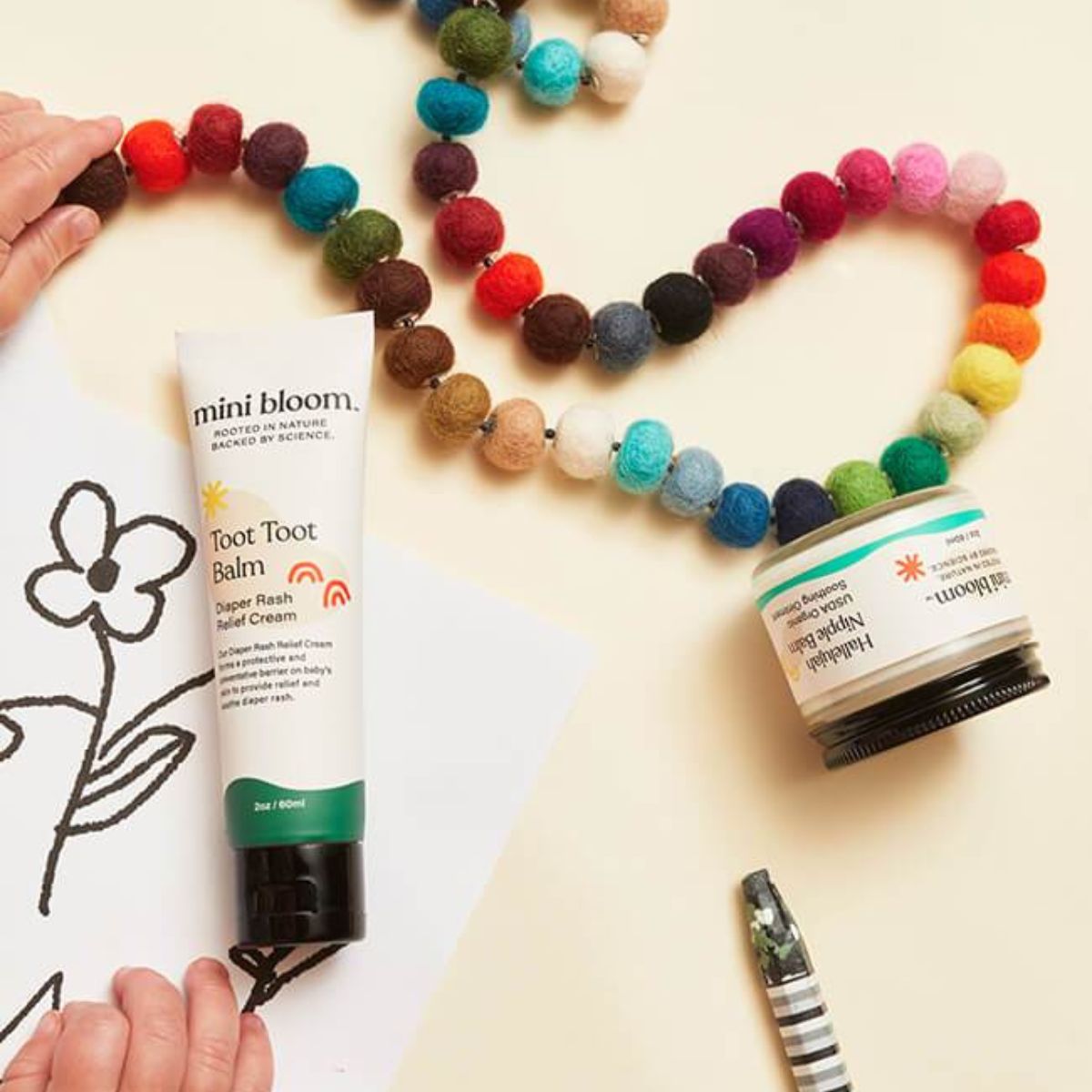 Mom’s SOS Essentials Hallelujah Nipple Balm + Toot Toot Balm   