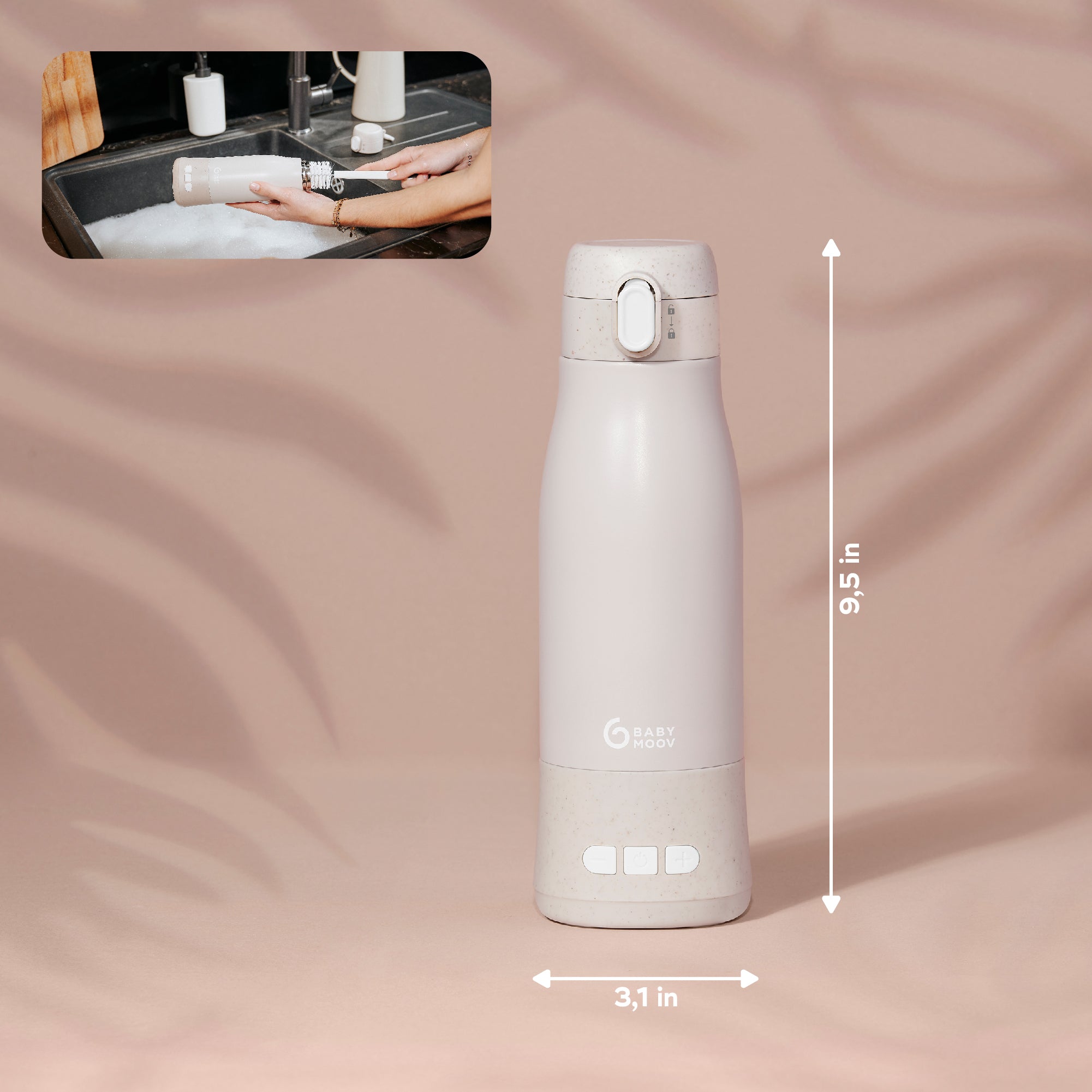 Portable Bottle Warmer Moov & Feed Babymoov   