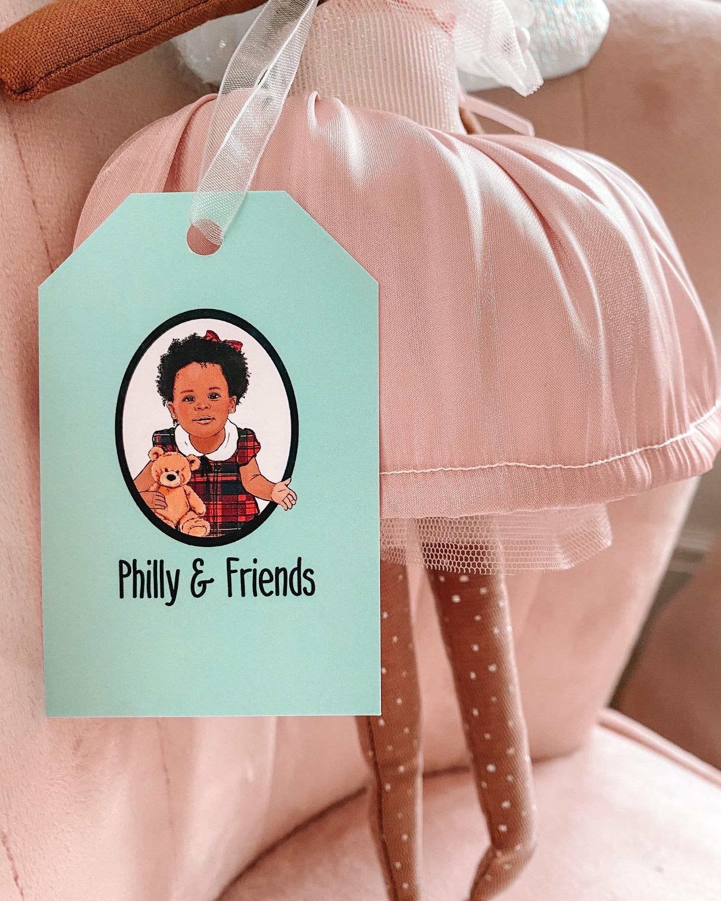 Philly Fairy Doll | Handmade With Detachable Illusion Wings Philly & Friends   