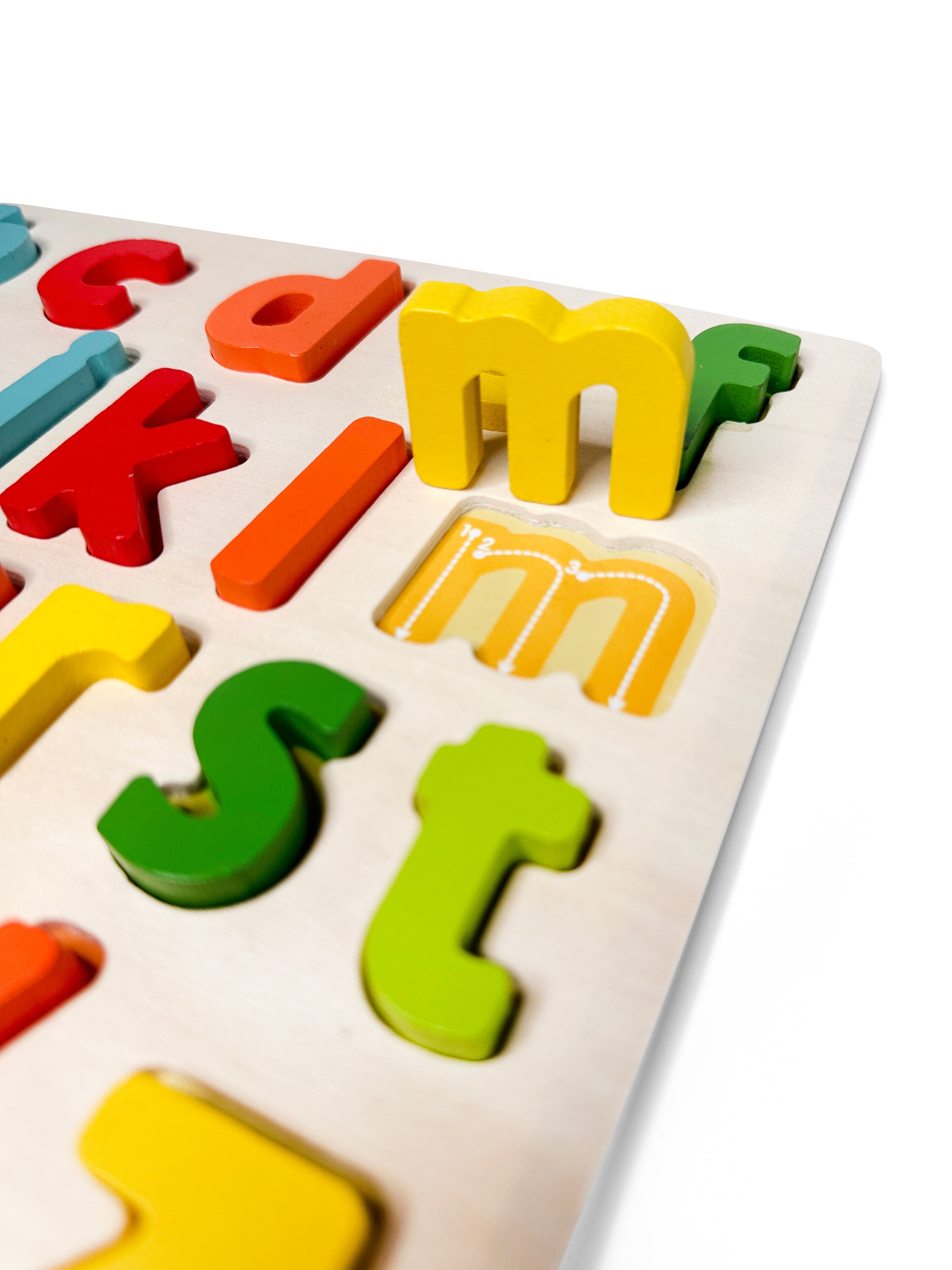 Lowercase Alphabet Puzzle Solobo   