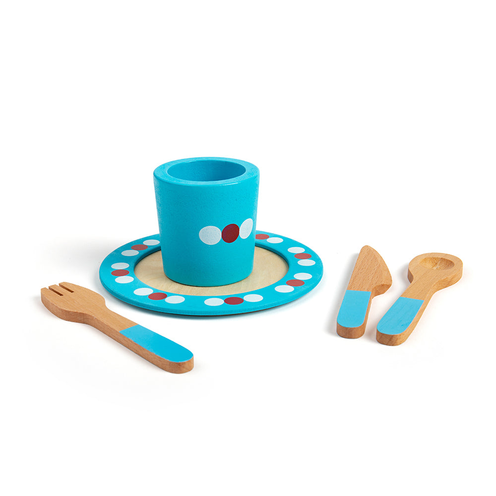 Dinner Service (20 Pieces) Bigjigs Toys   