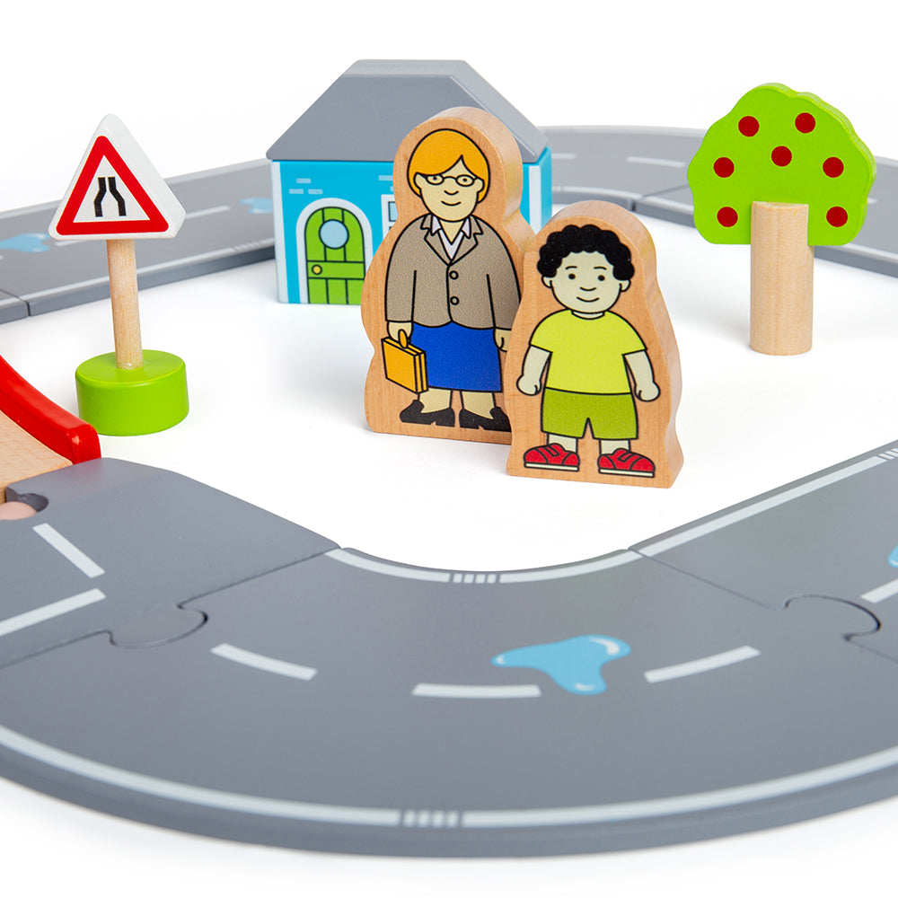 Figure of 8 Roadway Bigjigs Toys   