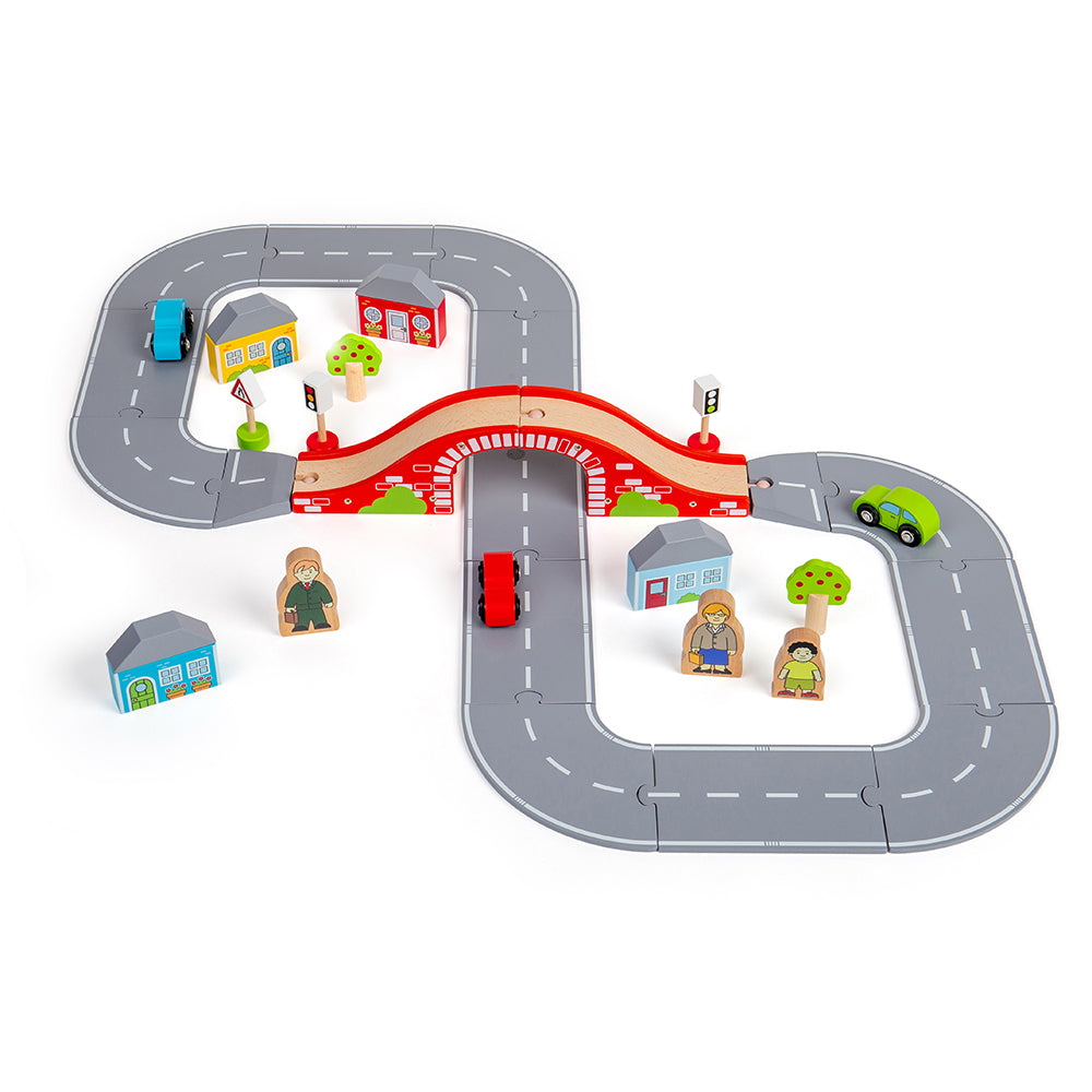 Figure of 8 Roadway Bigjigs Toys   