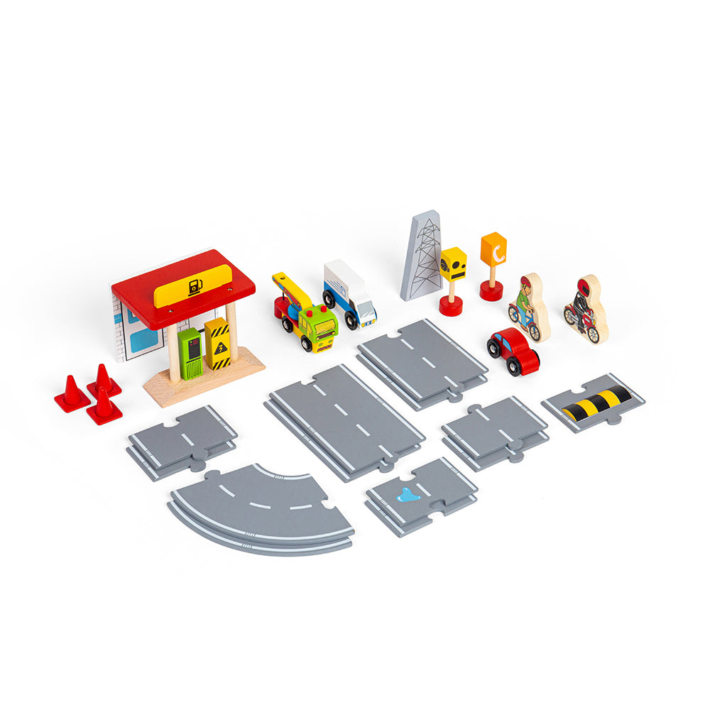 Roadway Accessory Pack Bigjigs Toys   