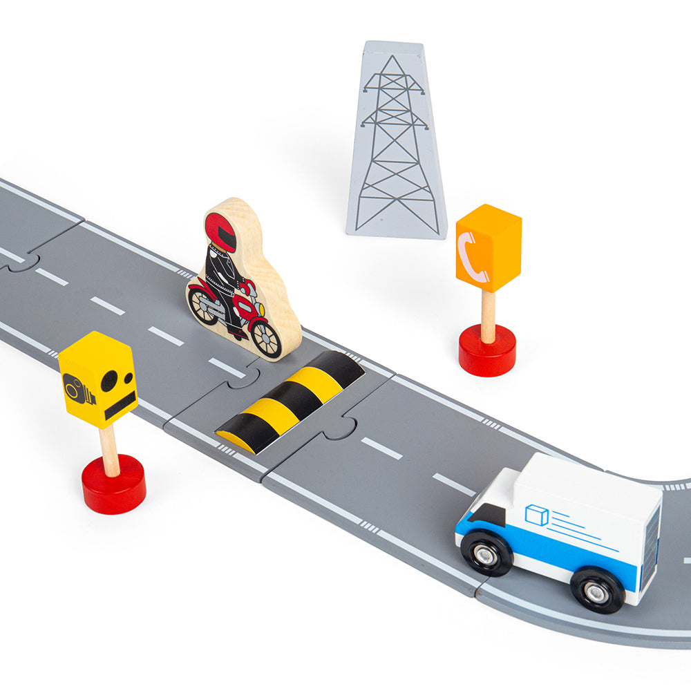 Roadway Accessory Pack Bigjigs Toys   