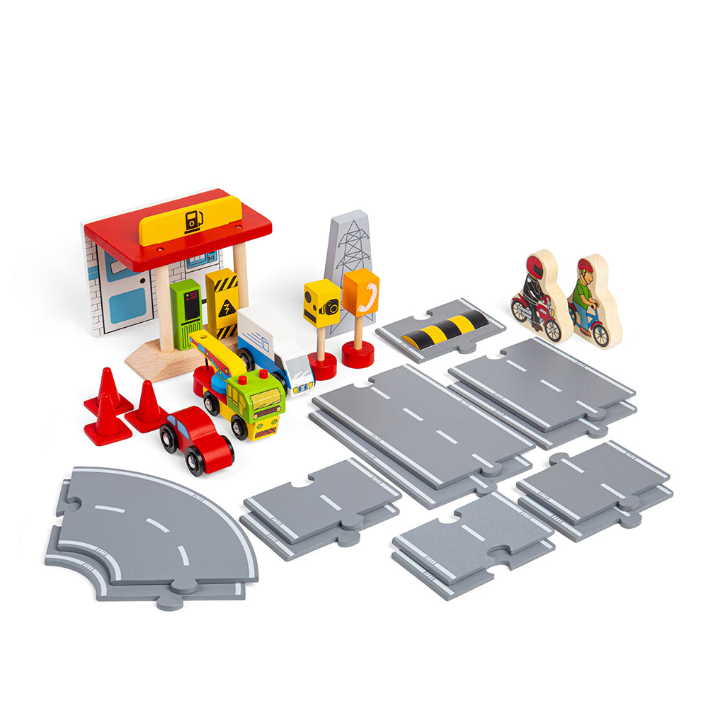 Roadway Accessory Pack Bigjigs Toys   