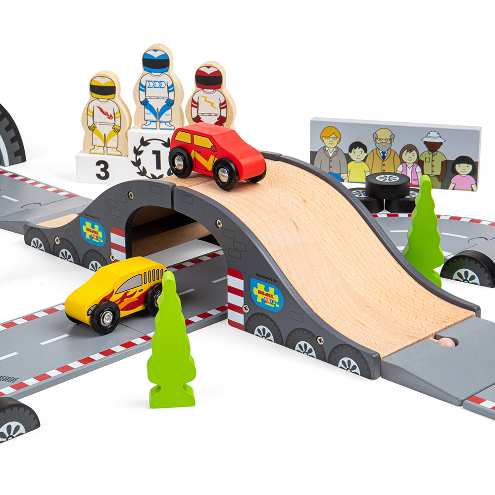 Roadway Race Day Bigjigs Toys   