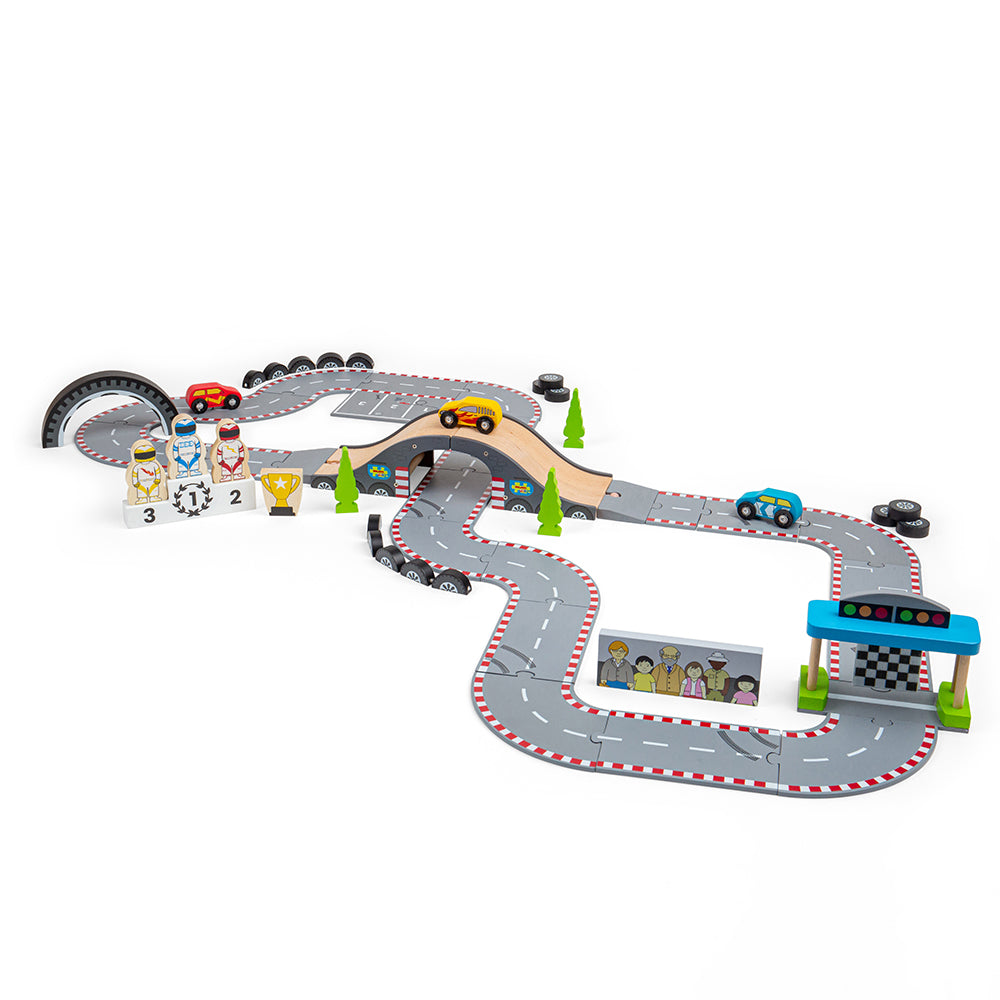 Roadway Race Day Bigjigs Toys   