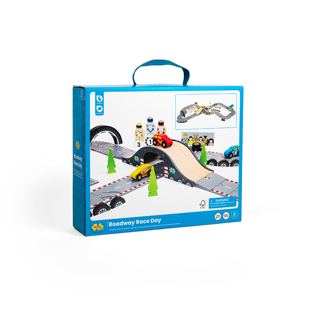 Roadway Race Day Bigjigs Toys   