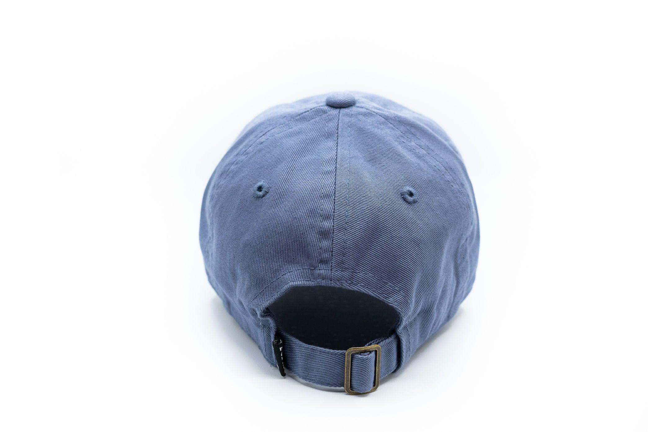 Dusty Blue Smiley Face Hat RTZ   