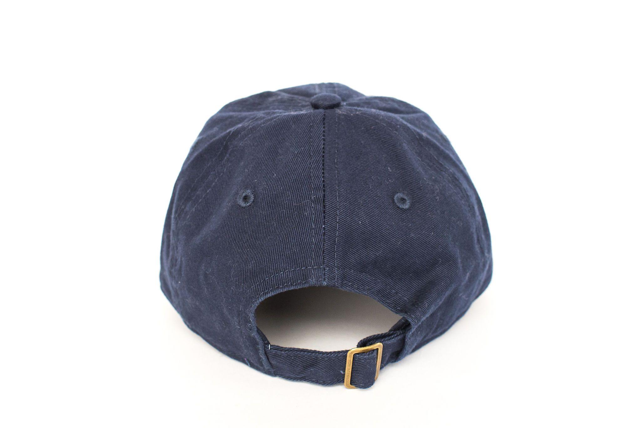 Navy Blue Dad Hat Rey to Z   