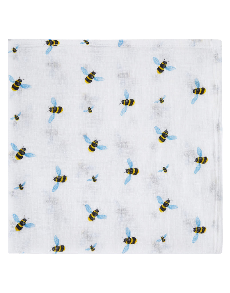 Organic Swaddle - Bee Malabar Baby   