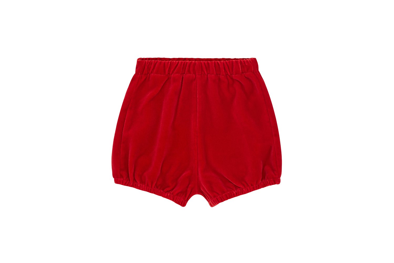 Organic Cotton Velvet Bloomers Vild House of Little 0-6M Red 