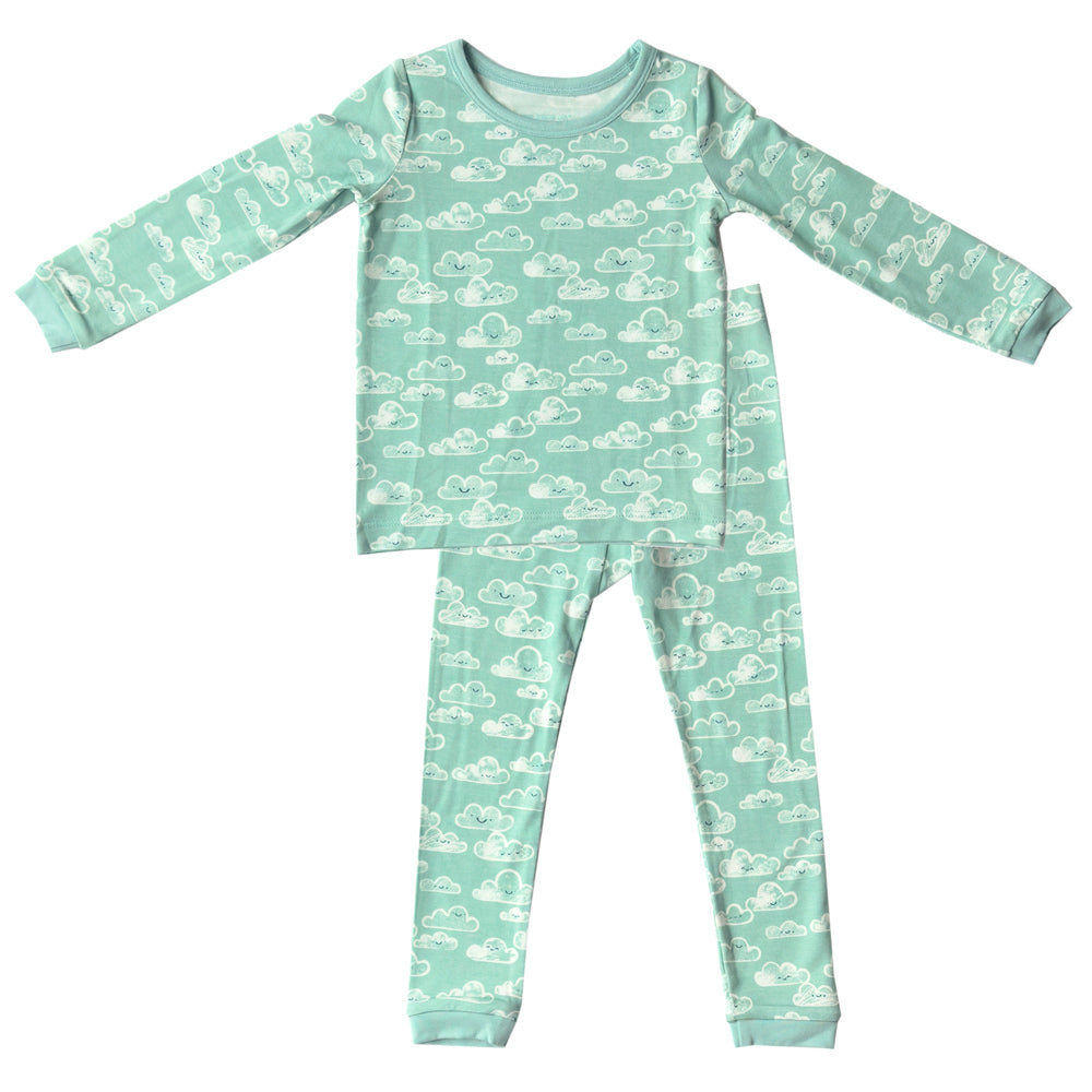 Blue Skies 2-Piece Pajamas Tiny Knot Co.   