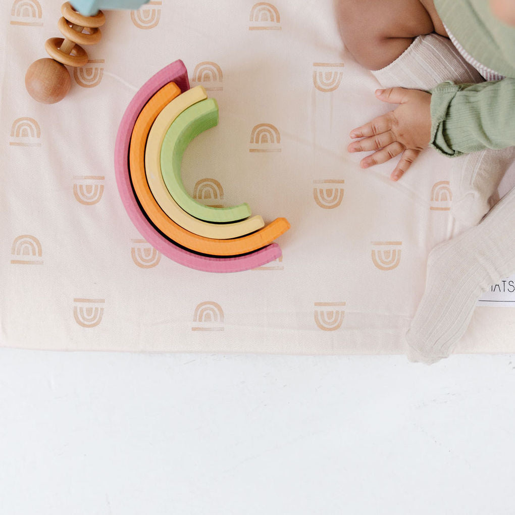 Rainbow Cream Mat Toki Mats   