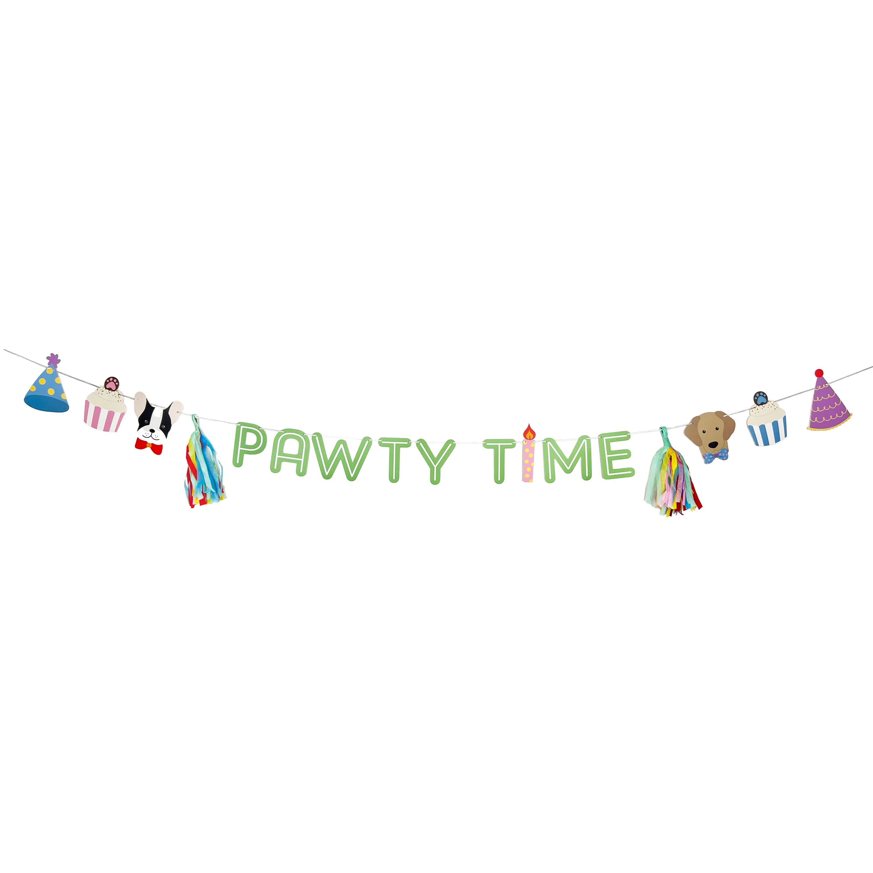 Celebration Pawty Time Banner Merrilulu   