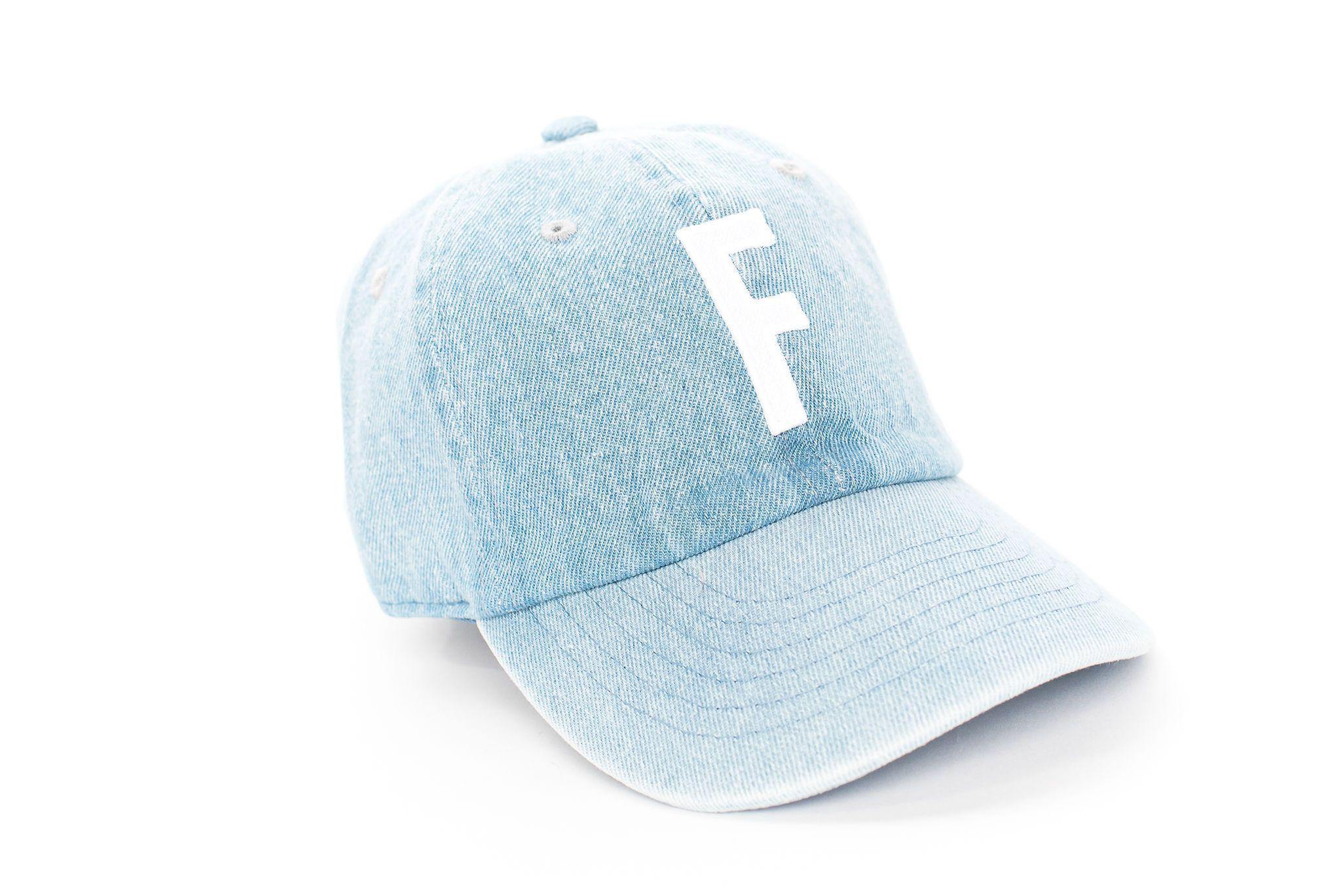 Denim Baseball Hat Rey to Z   