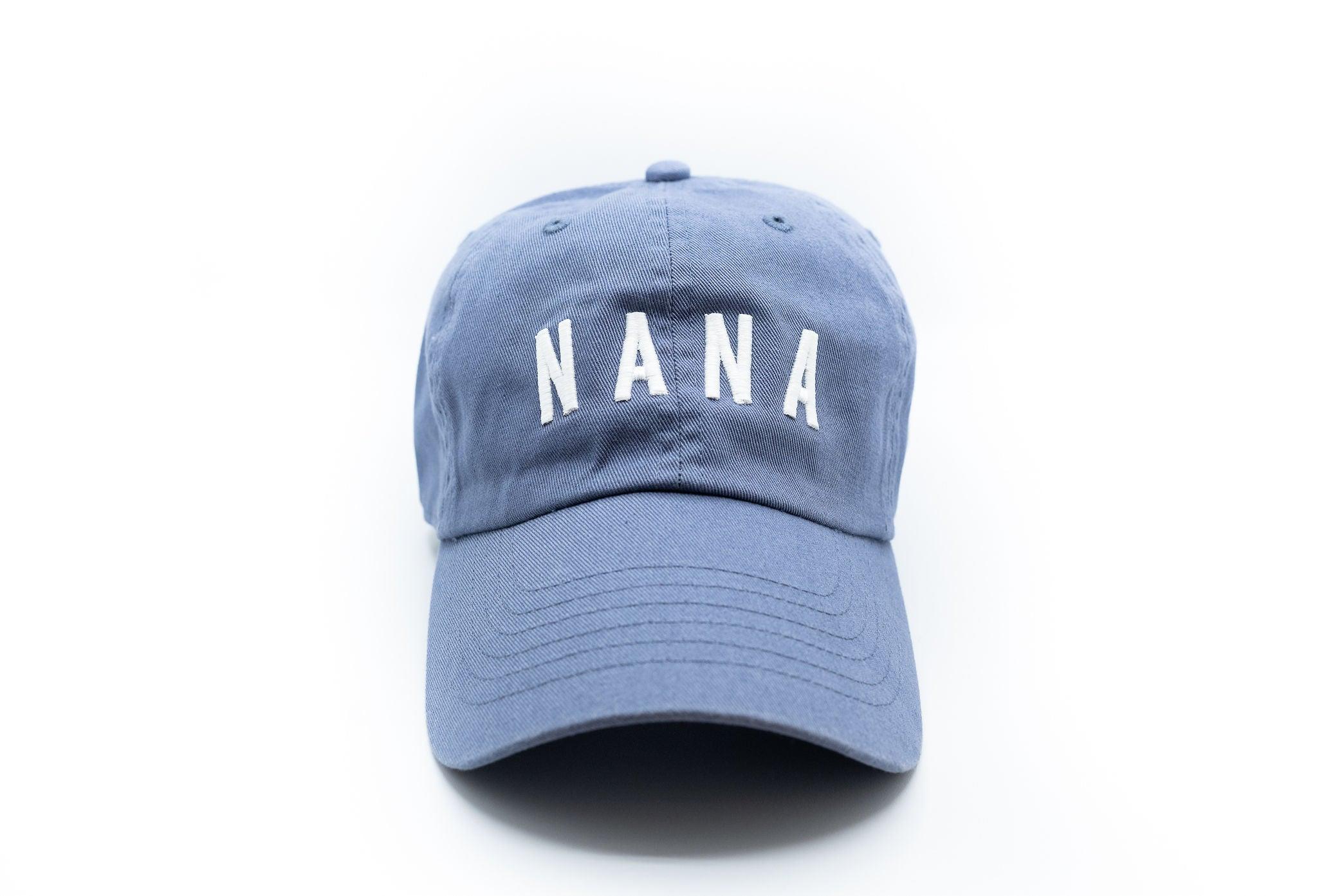 Dusty Blue Nana Hat Rey to Z   