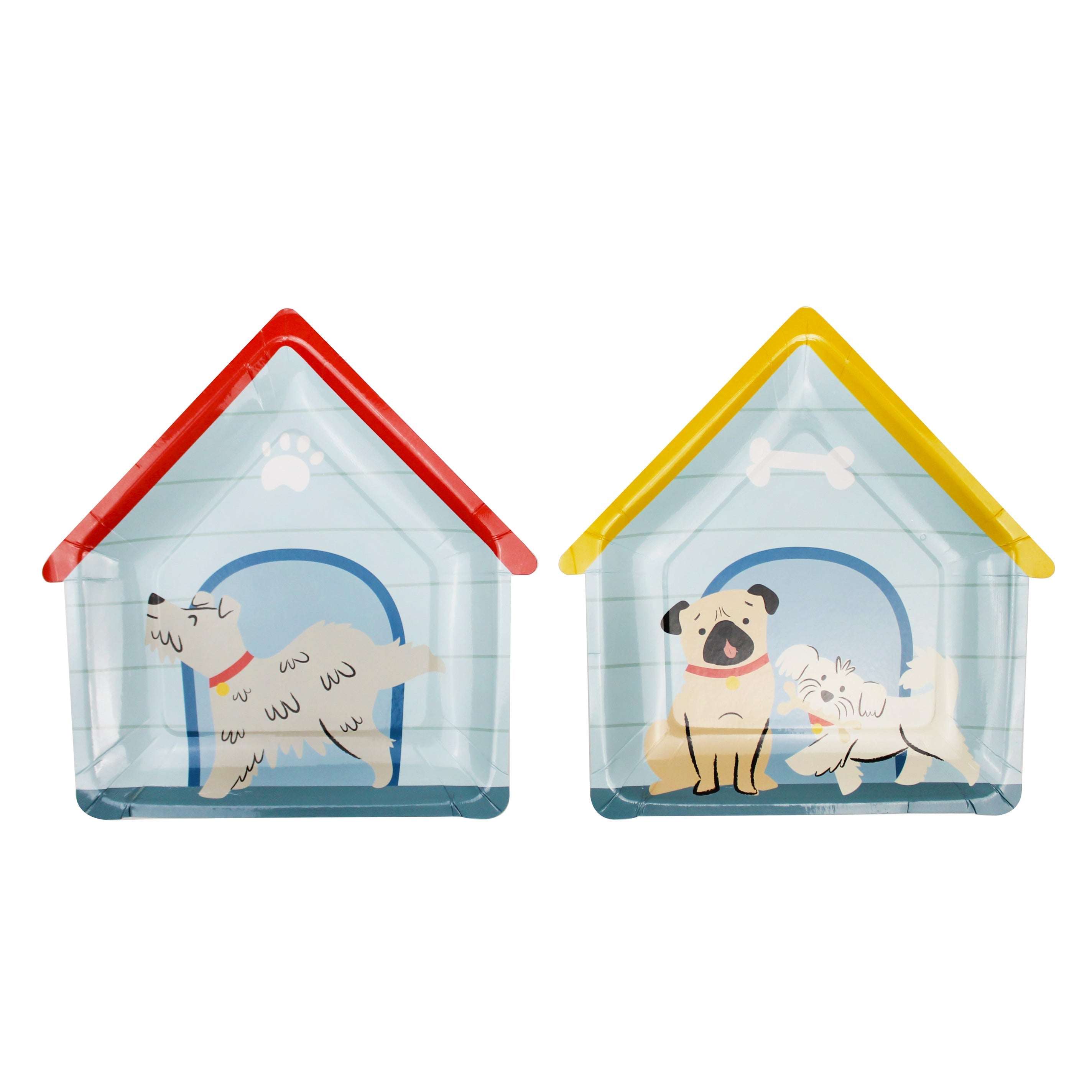 Dog House Party Plates, 12 Ct Merrilulu   