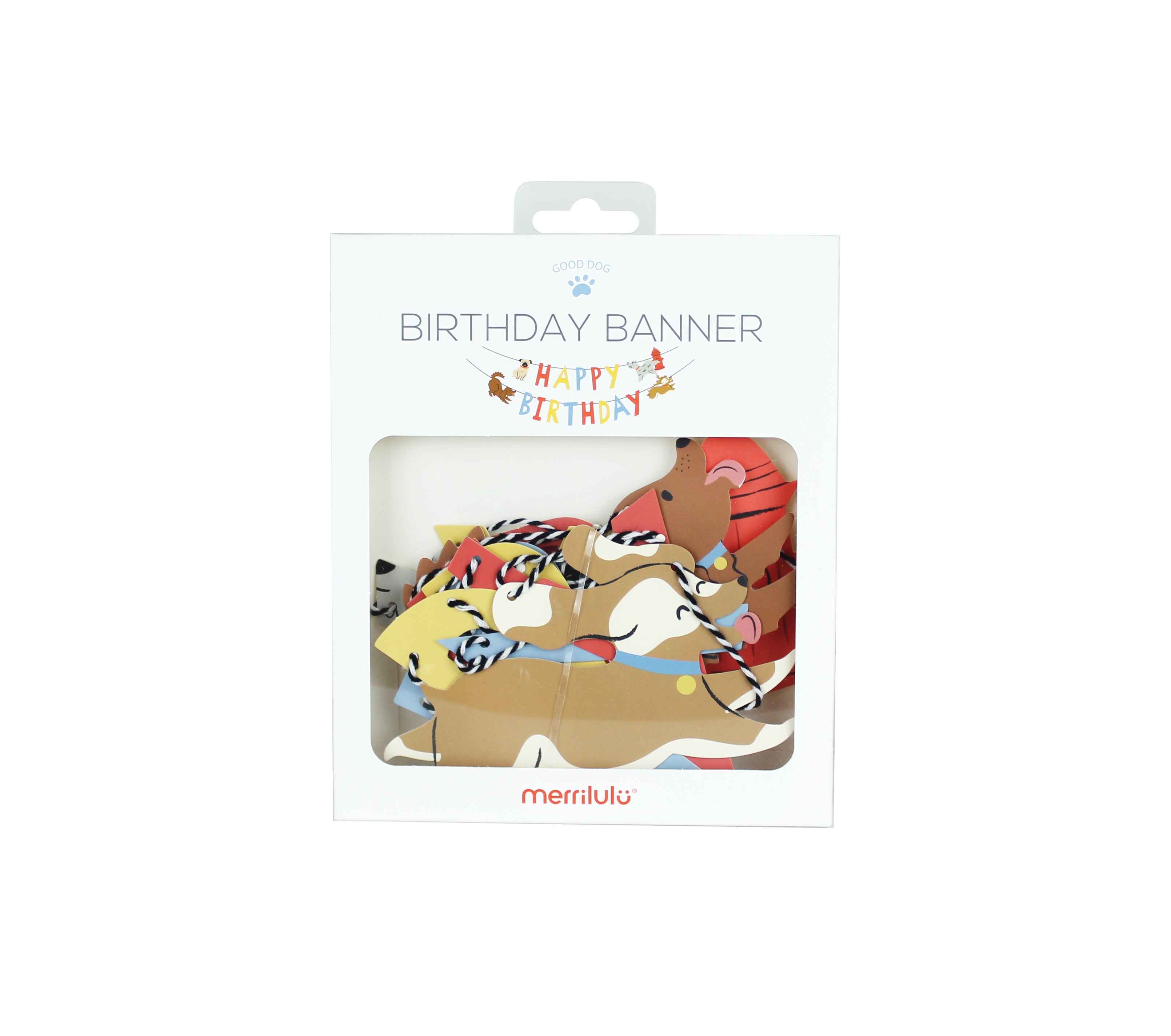 Dog Happy Birthday Banner Merrilulu   