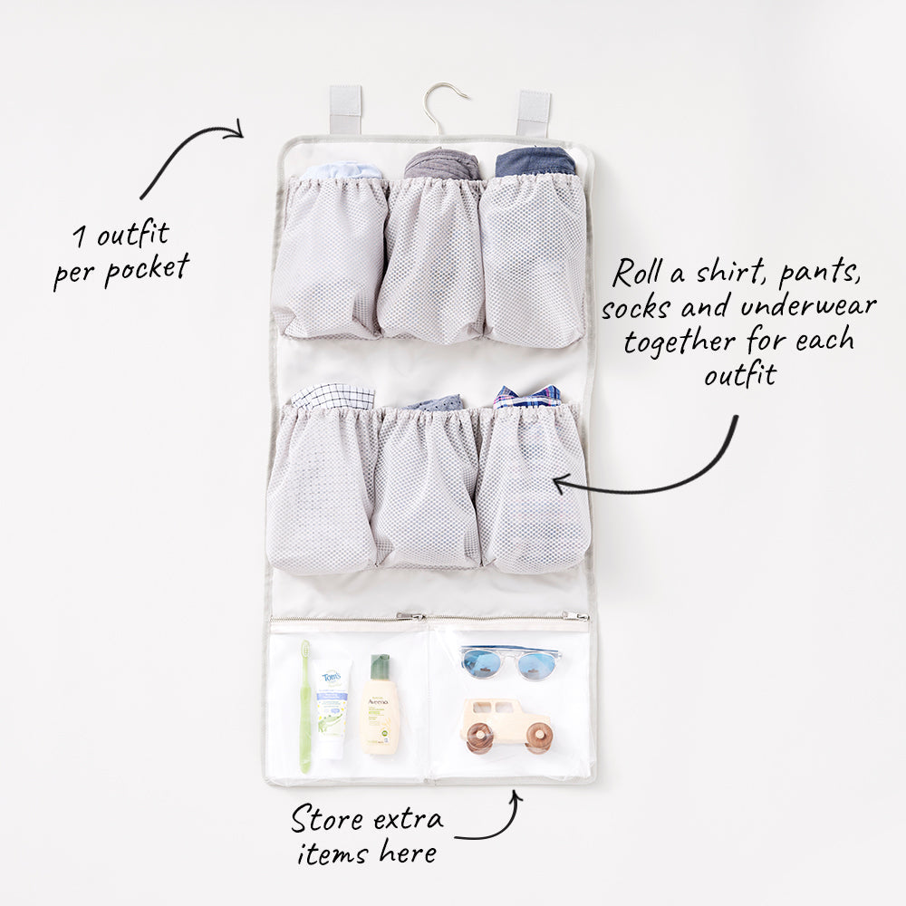 Travel Kids Clothing Organizer ToteSavvy   