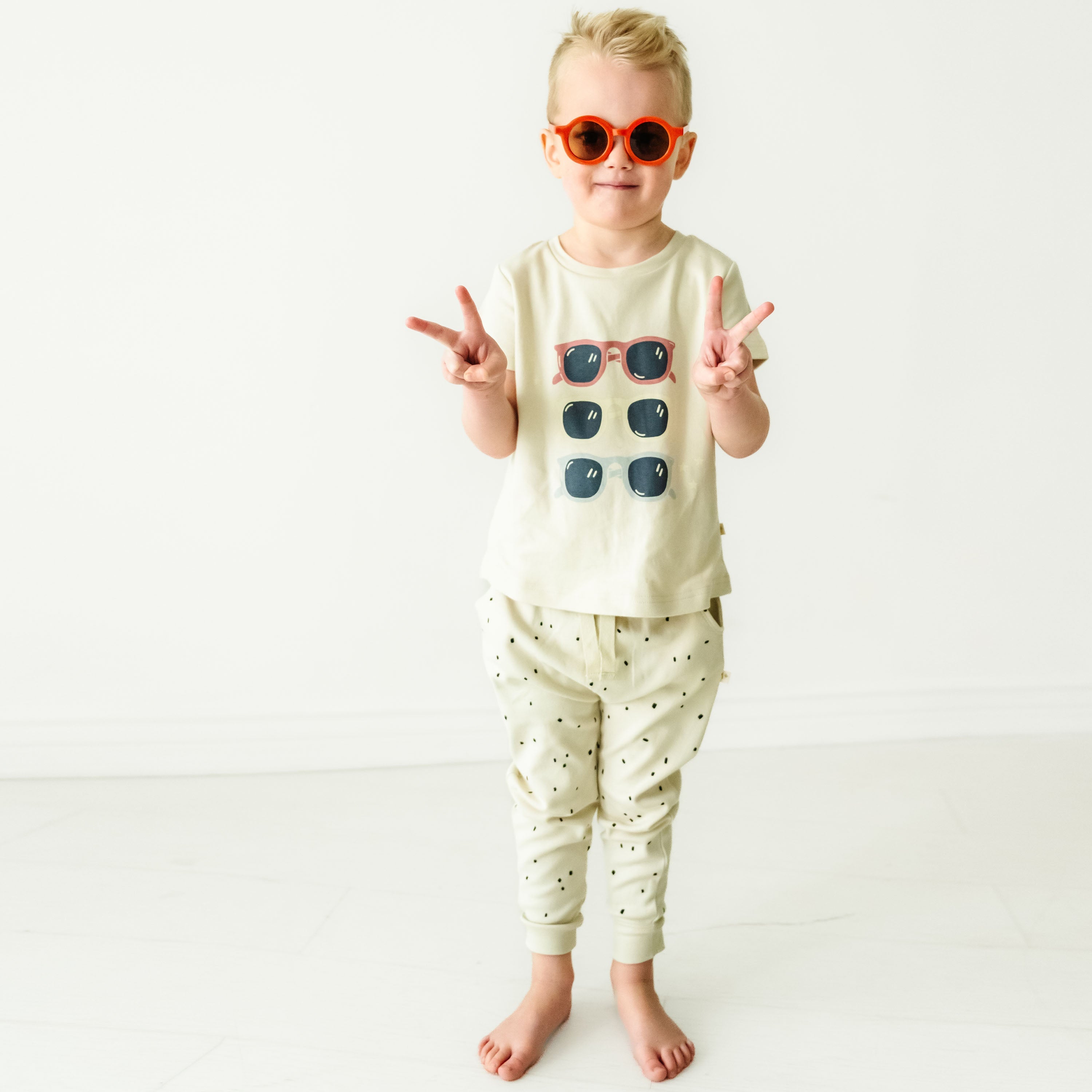 Organic Kids T-Shirts - Shades Makemake Organics   