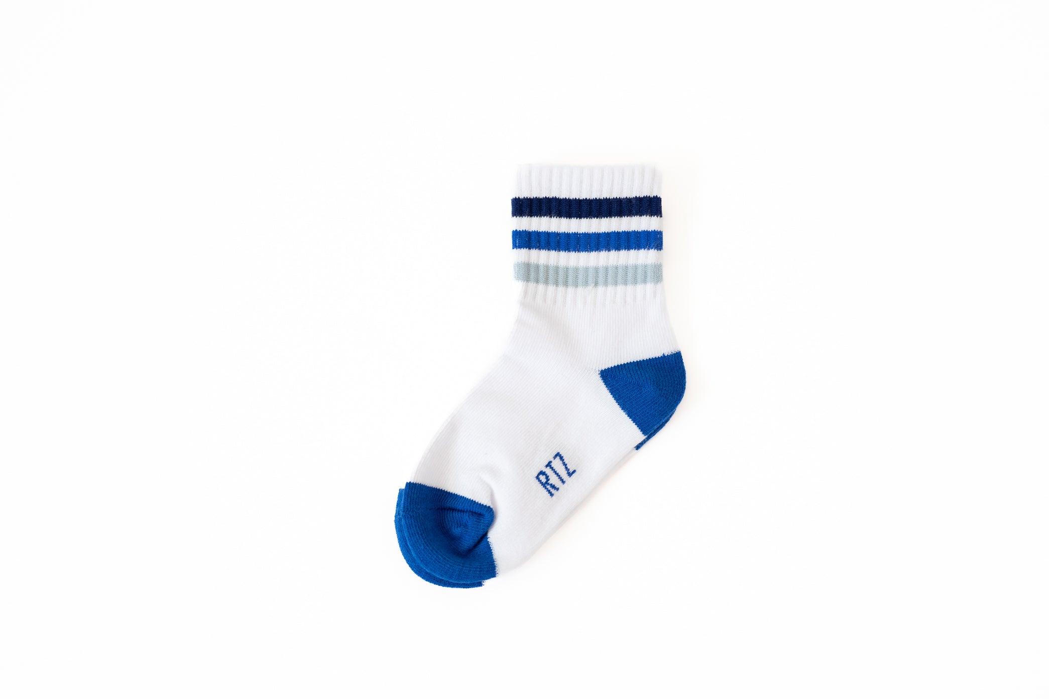 Blue Stripe Socks Rey to Z   