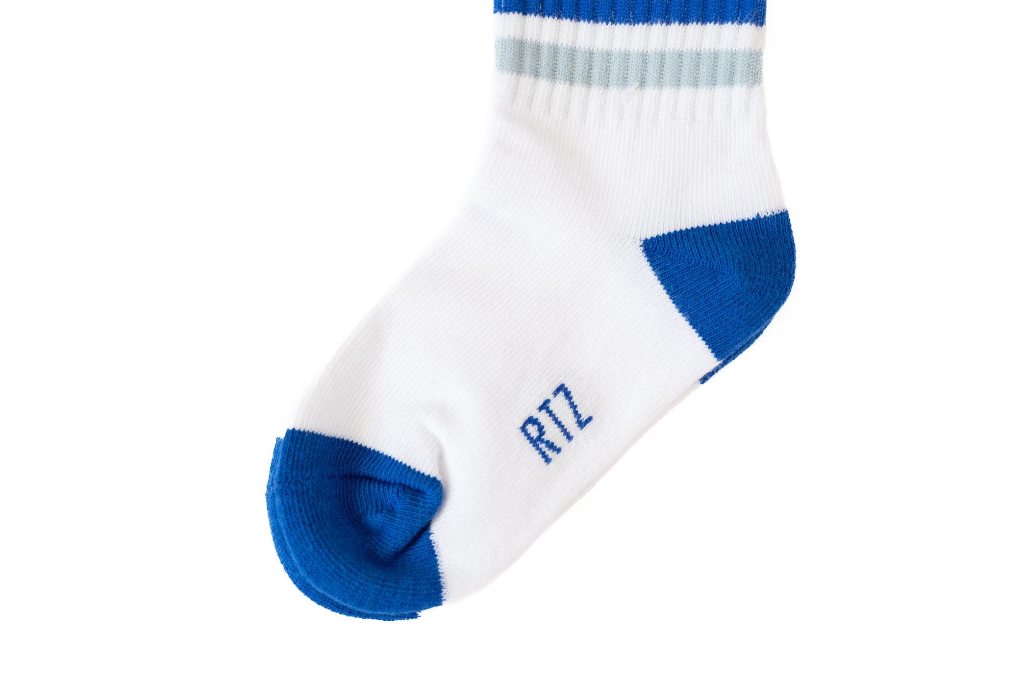 Blue Stripe Socks Rey to Z   