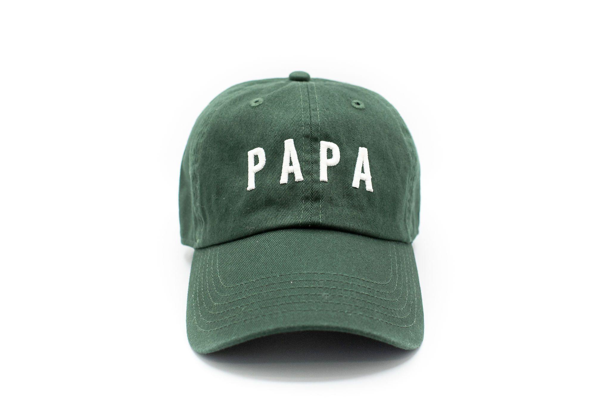 Hunter Green Papa Hat Rey to Z   