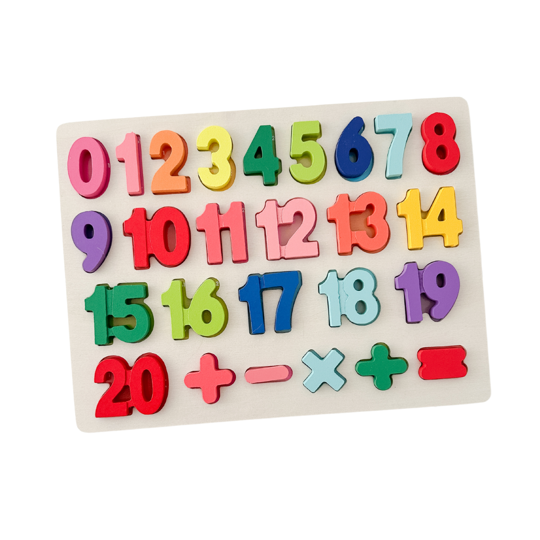 Numbers 0-20 Puzzle Solobo   