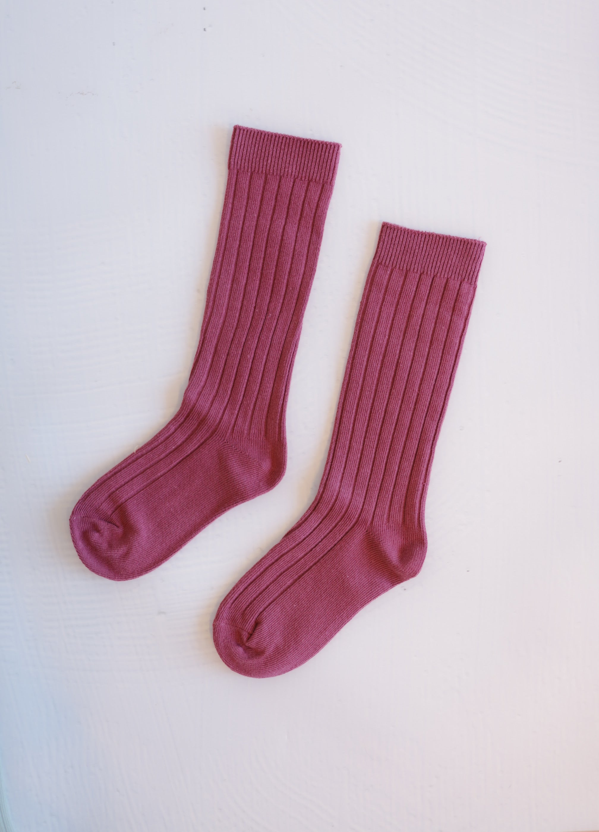 Knee High Kids Socks Polished Prints   