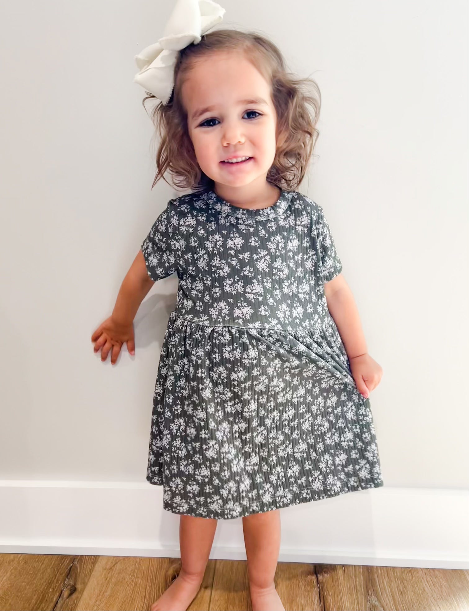 Organic Cotton Dress in "Lana" Chubby Lamb   