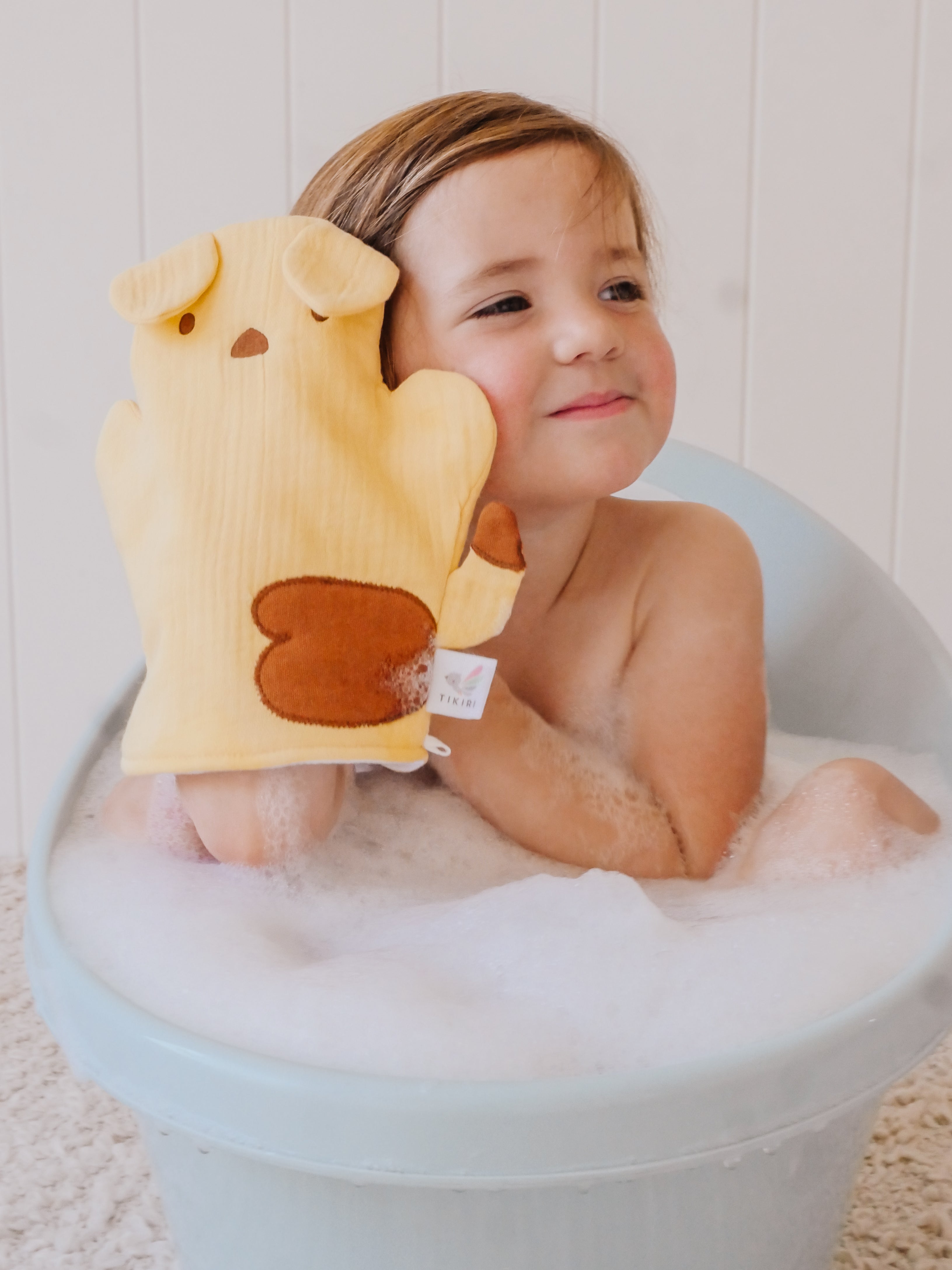 Farm Bath Mitt - Puppy Tikiri Toys   