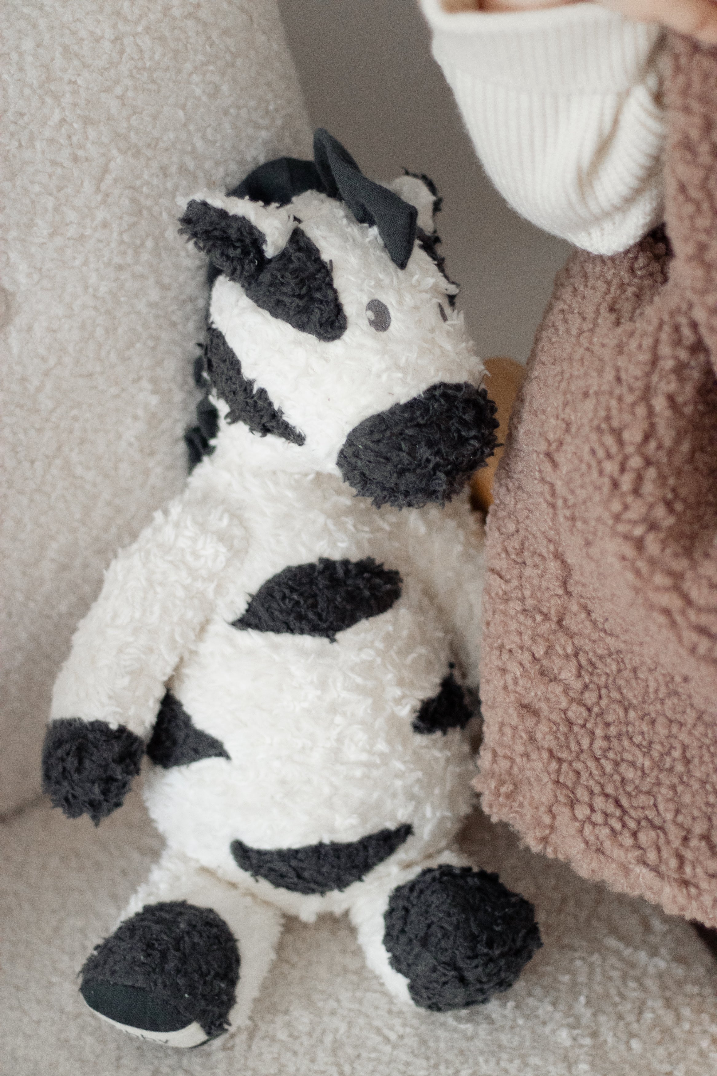 Zippy the Zebra Organic Plush Toy Tikiri Toys   