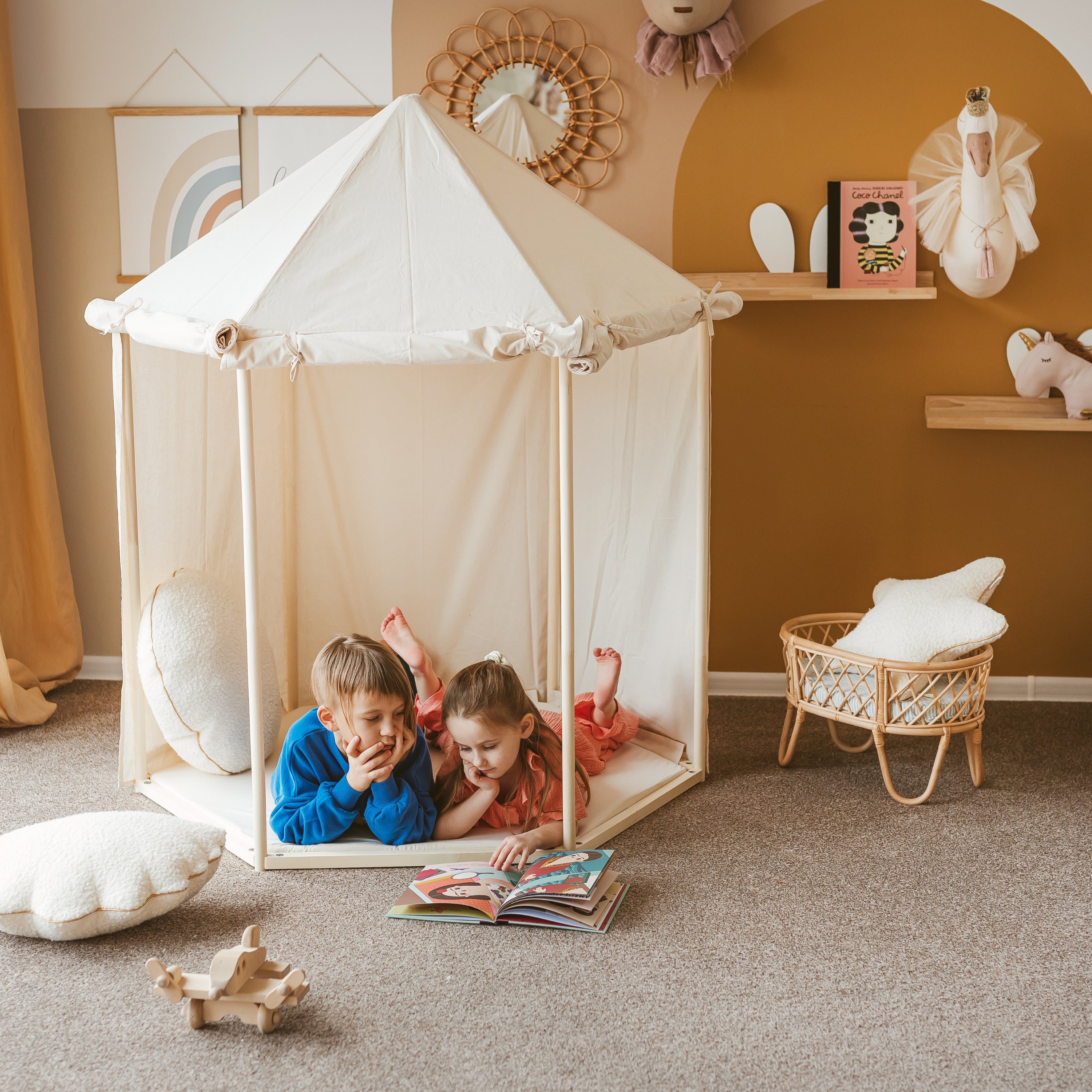 MINICAMP Indoor Playhouse Tent in Pavilion Shape minicamp   