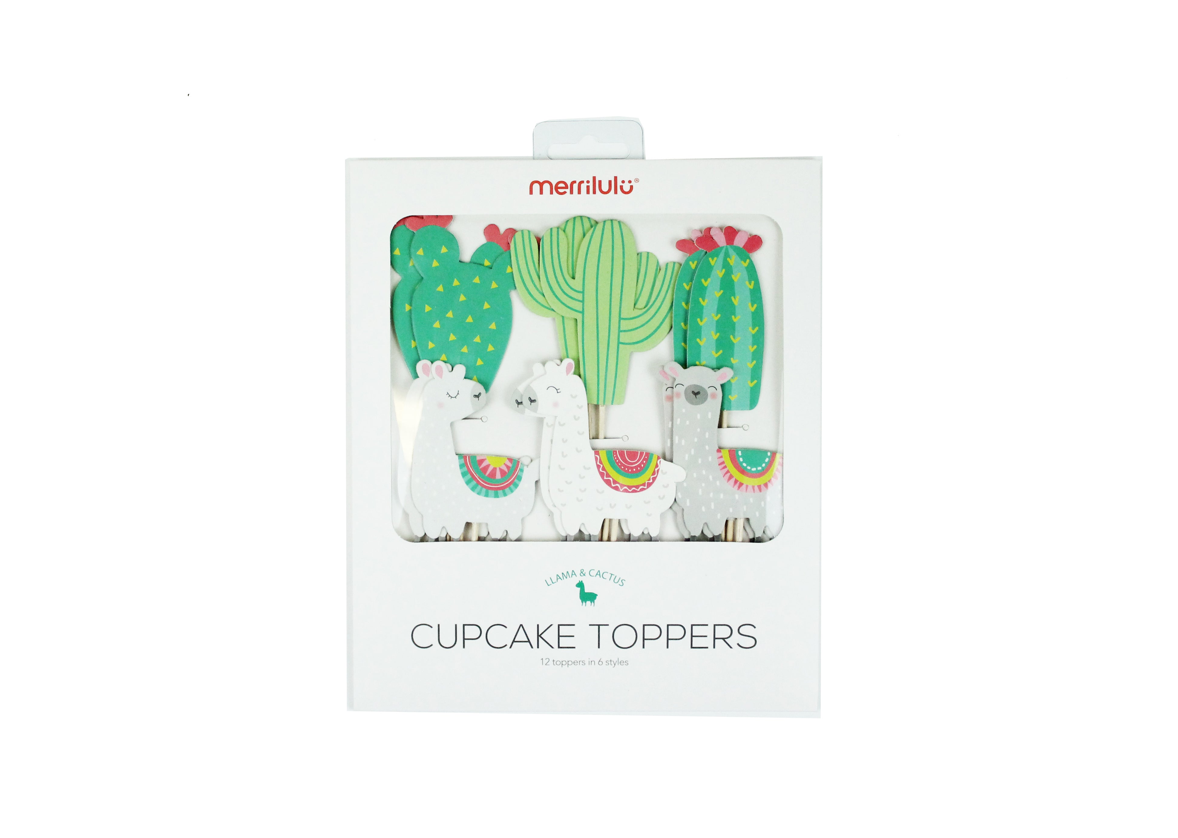 Llama Cupcake Toppers & Wrappers, 12 Ct Merrilulu   