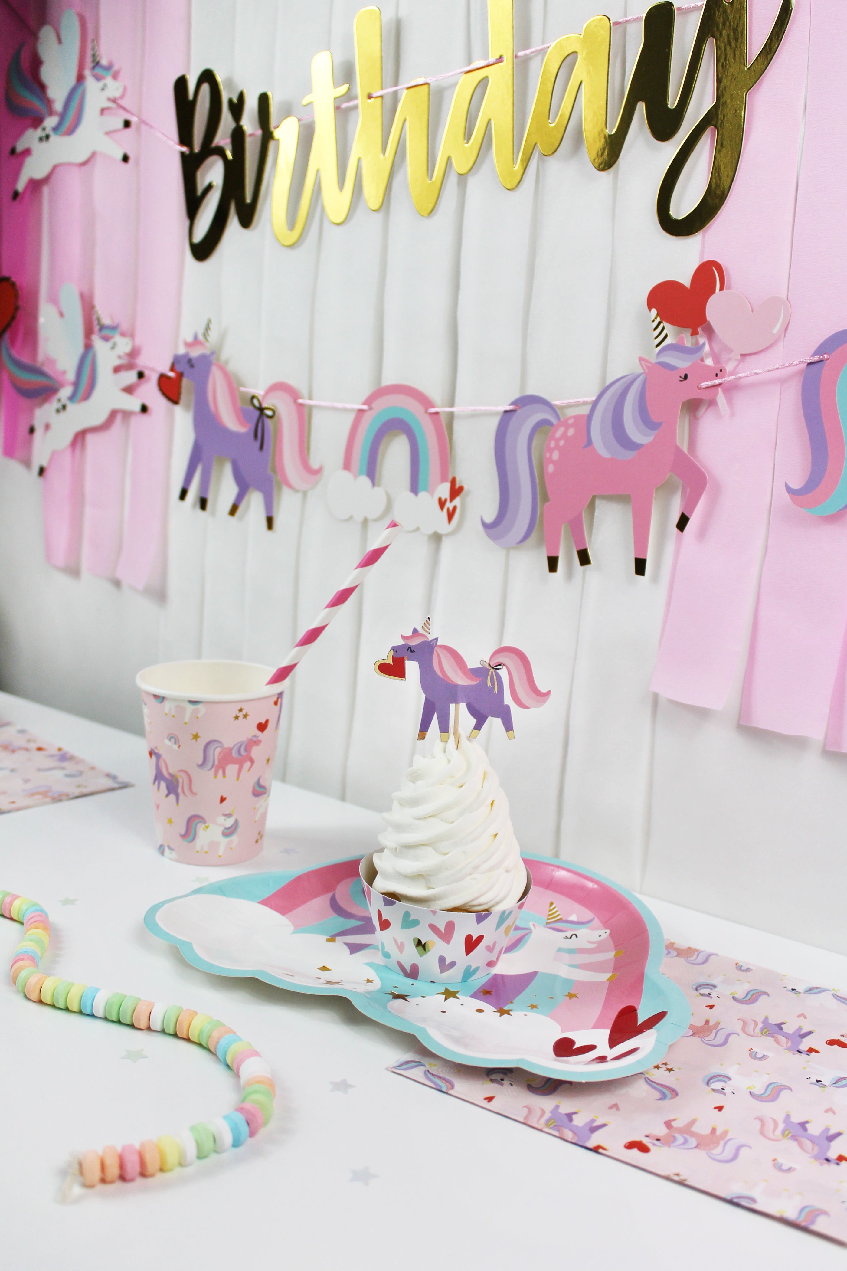 Love Is Magical Unicorn Garland Merrilulu   