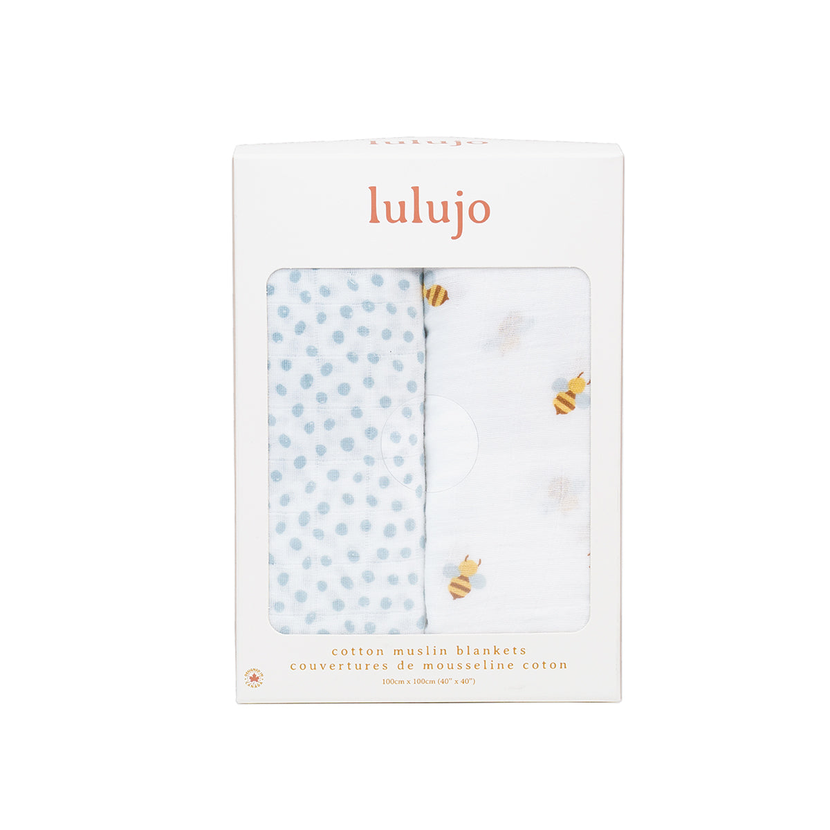 Cotton Swaddle 2 Pack Lulujo   