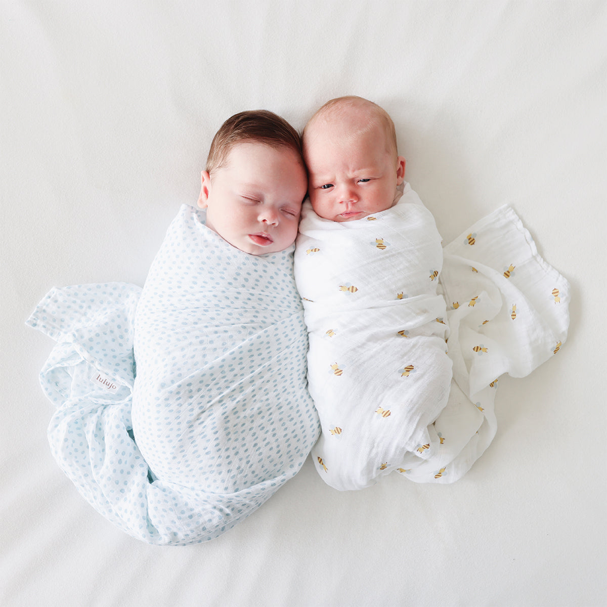 Cotton Swaddle 2 Pack Lulujo   