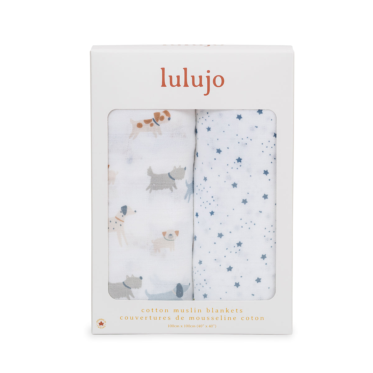 Cotton Swaddle 2 Pack Lulujo   