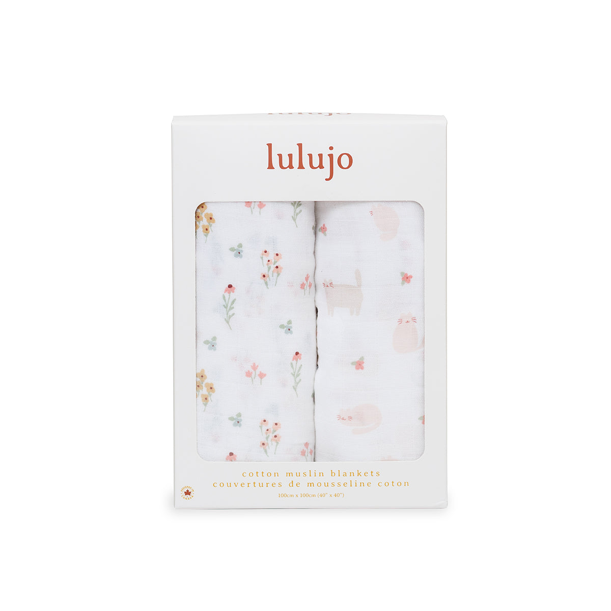 Cotton Swaddle 2 Pack Lulujo   