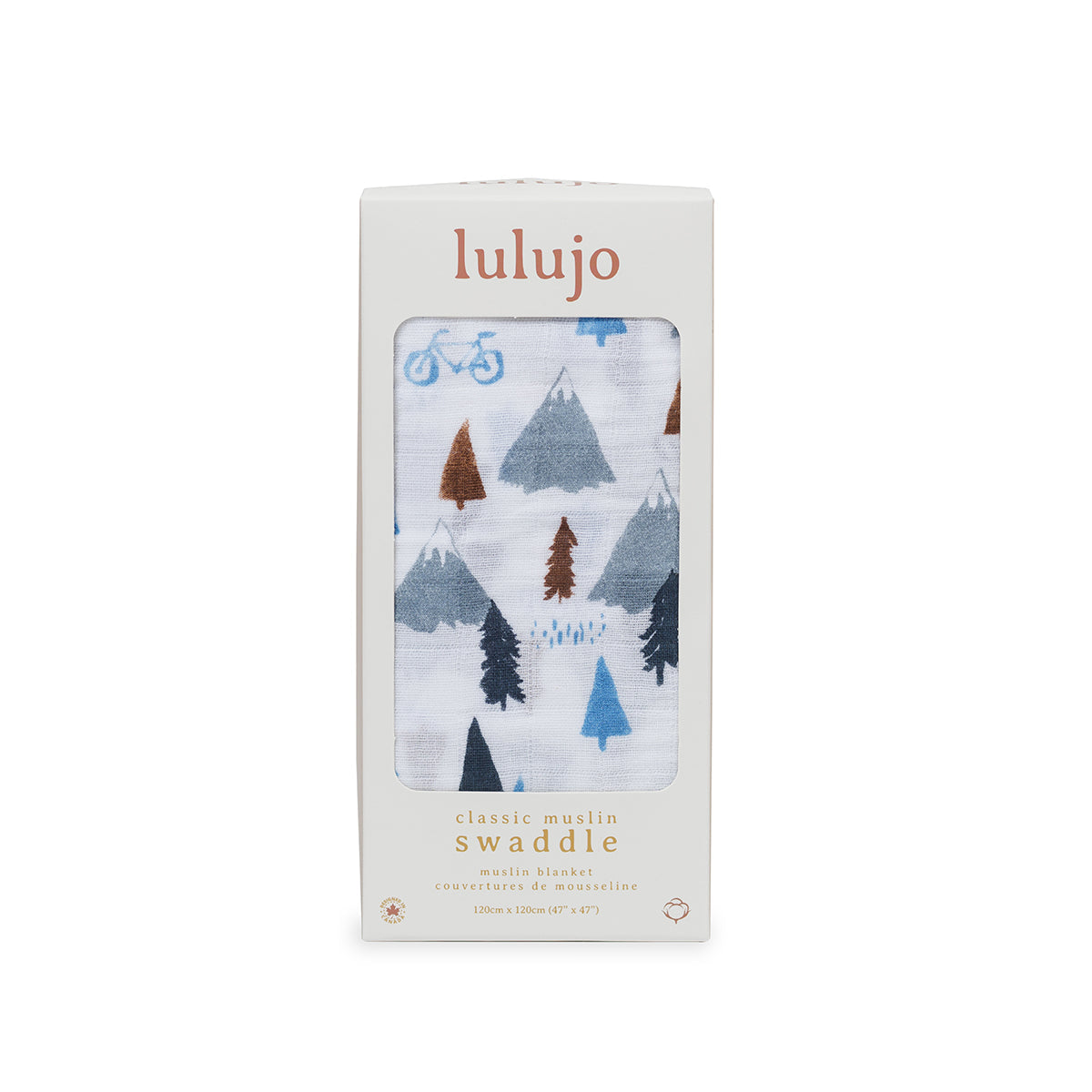 Cotton Muslin Swaddle Lulujo   