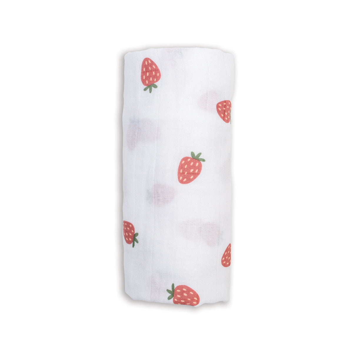 Muslin Swaddle Lulujo Strawberries  