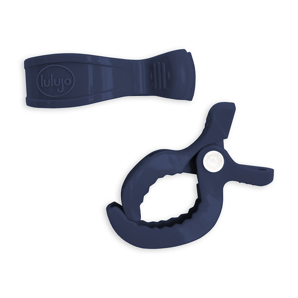 Stroller Clips Lulujo Navy  