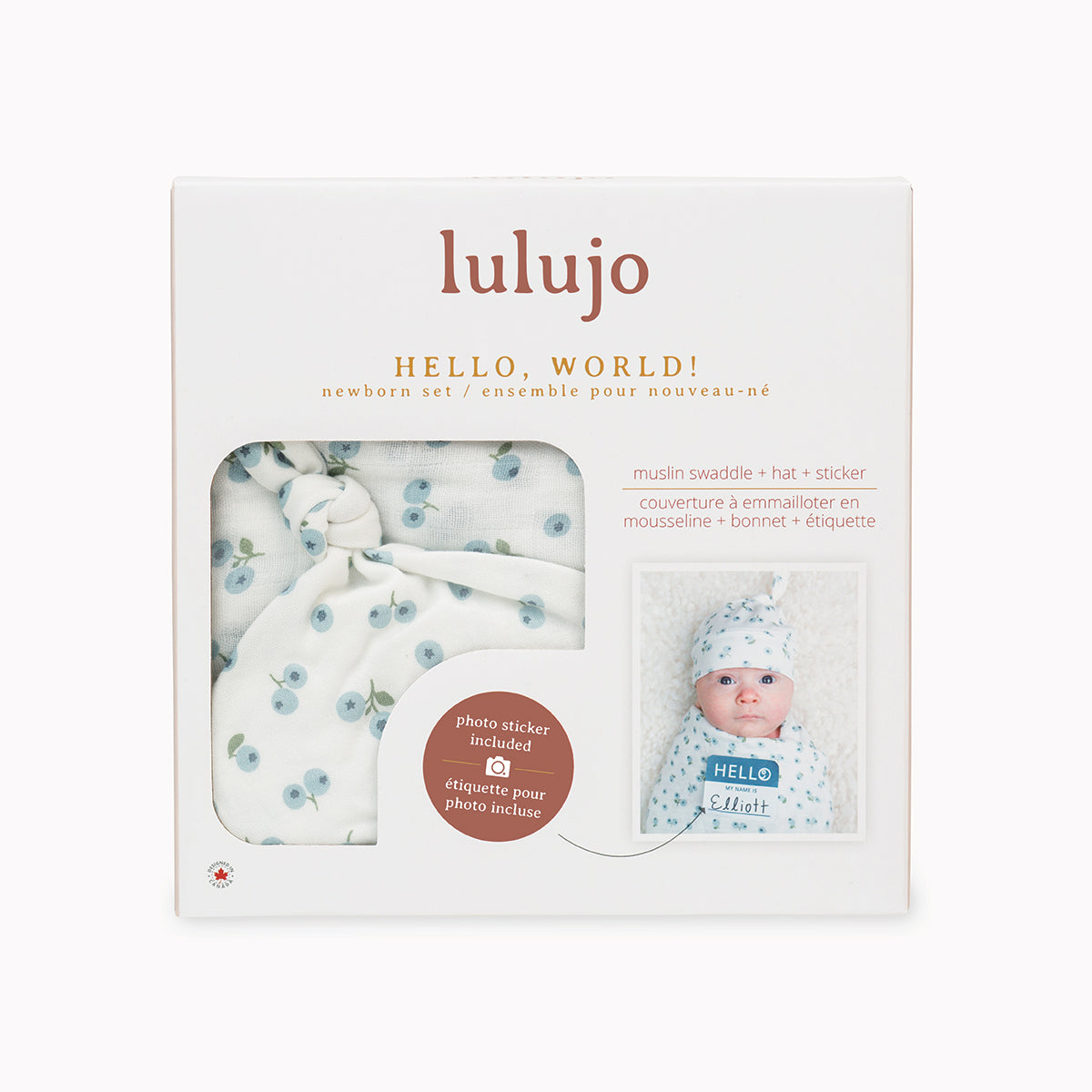 Hat & Swaddle Sets Lulujo   