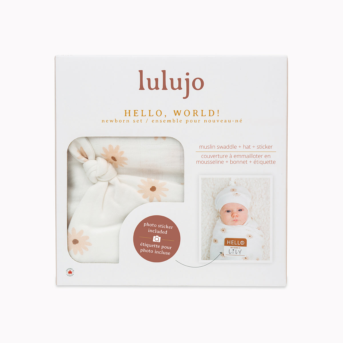 Hat & Swaddle Sets Lulujo   