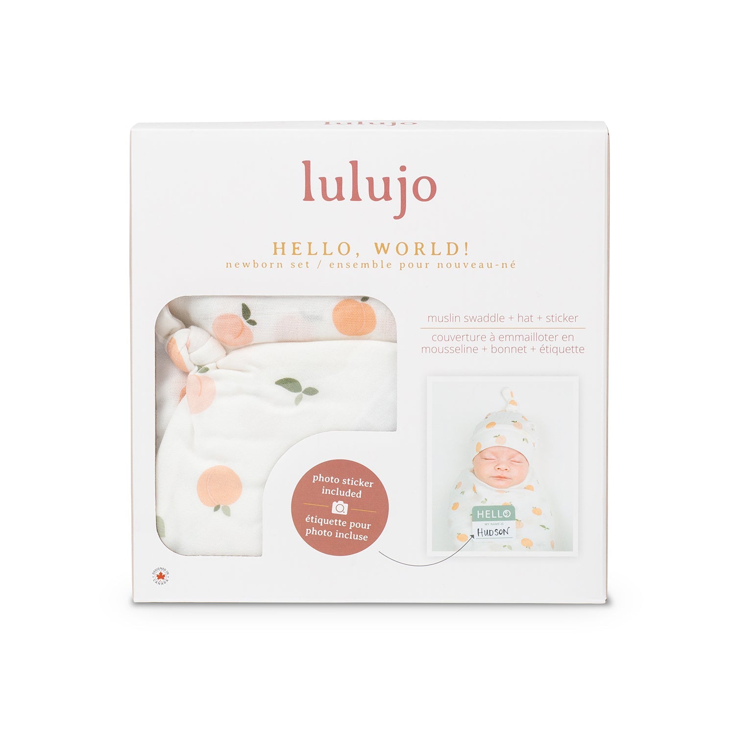 Hat & Swaddle Sets Lulujo   